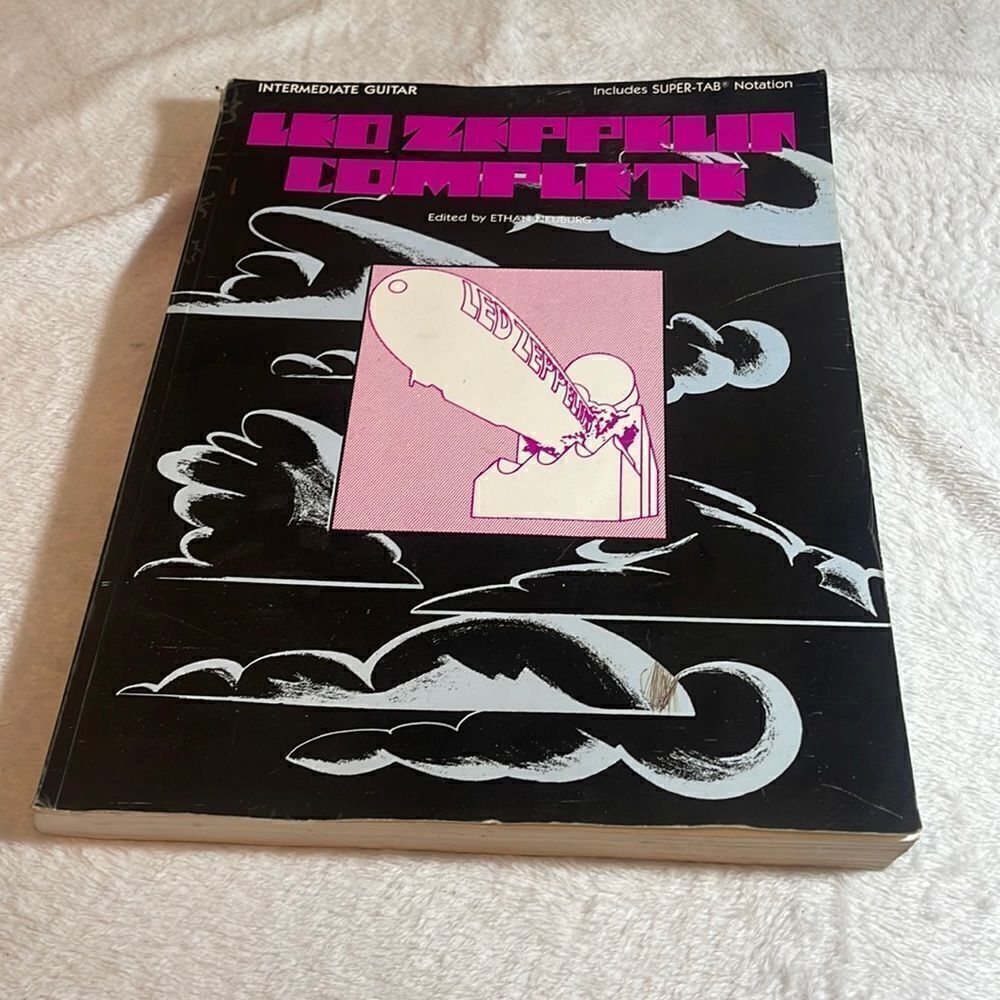 Ed Zeppelin complete intermediate guitar book VINTAGE